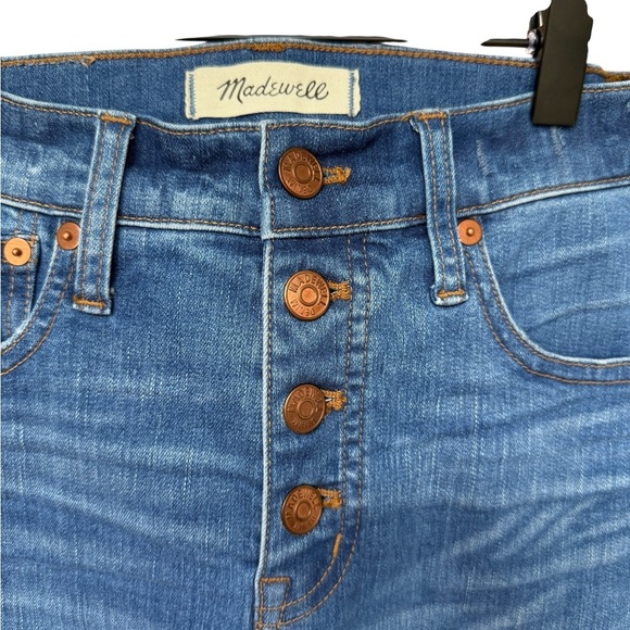 Madewell Cali Demi-Boot Jeans – Bronson Wash, Button-Front Edition - Picture 8 of 9